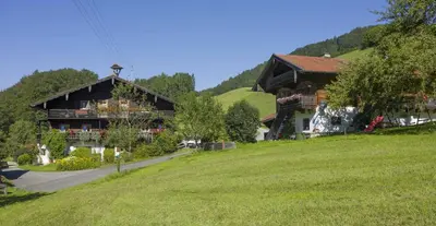 Naturlandschaft in der Nähe des Bauernhofs