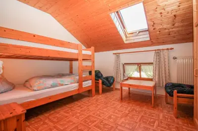 Ein Bett oder Betten in einem Zimmer der Unterkunft Beim Appertinger
