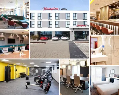 Grundriss der Unterkunft Hampton by Hilton Munich Airport South