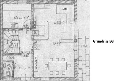 Grundriss der Unterkunft Ferienhaus am Hocheck