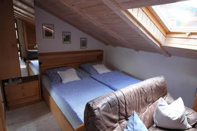 Ein Bett oder Betten in einem Zimmer der Unterkunft Haus Christel
