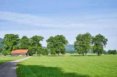 Naturlandschaft in der Nähe der Ferienwohnung