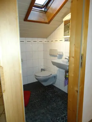 Ein Badezimmer in der Unterkunft Ferienwohnung Wingen