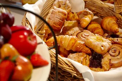 Essen im Hotel oder in der Nähe