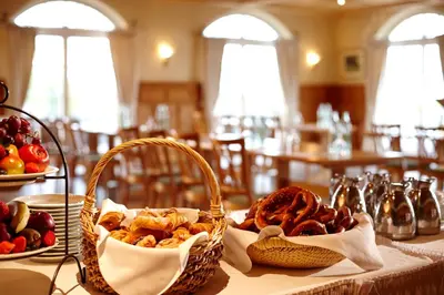 Essen im Hotel oder in der Nähe