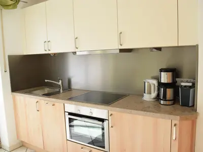 Küche/Küchenzeile in der Unterkunft Ferienwohnung Irmgard