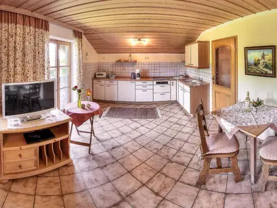 Küche/Küchenzeile in der Unterkunft Landgasthof Aumanwirt