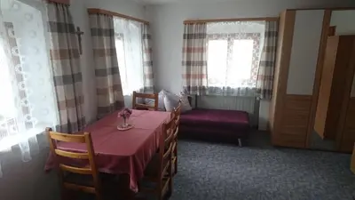 Ein Bett oder Betten in einem Zimmer der Unterkunft Ferienwohnung Karl