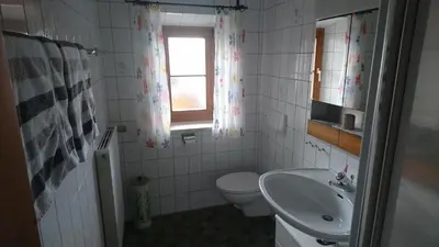 Ein Badezimmer in der Unterkunft Ferienwohnung Karl