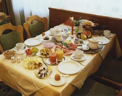 Essen im Hotel oder in der Nähe