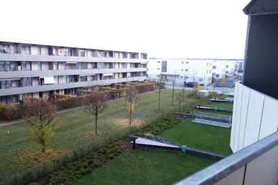 Ein Garten an der Unterkunft München-Riem my room Apartment an der Messe