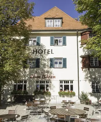 Das Gebäude in dem sich das Hotel befindet