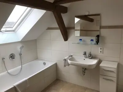 Ein Badezimmer in der Unterkunft Hotel Ristorante Milano