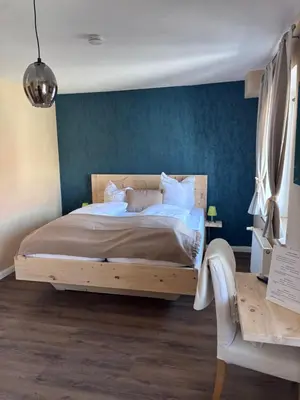 Ein Bett oder Betten in einem Zimmer der Unterkunft Hotel Ristorante Milano