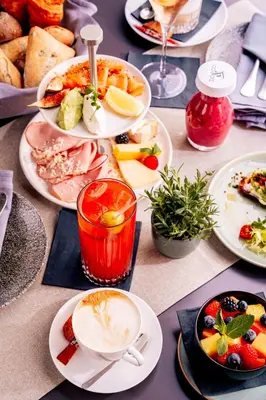 Essen im Hotel oder in der Nähe
