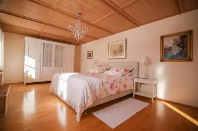 Ein Bett oder Betten in einem Zimmer der Unterkunft Landhaus Binder