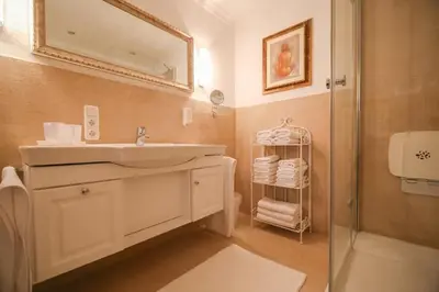 Ein Badezimmer in der Unterkunft Landhaus Binder