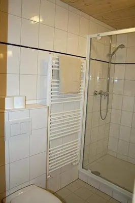 Ein Badezimmer in der Unterkunft Rieplhof