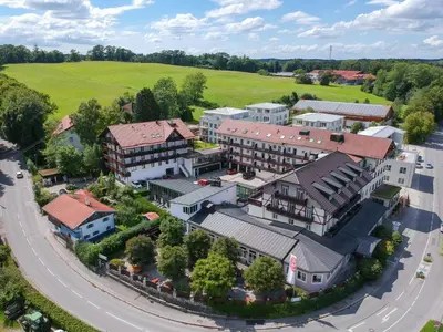 Das Gebäude in dem sich das Hotel befindet