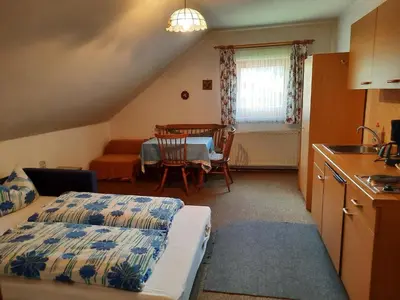 Ein Bett oder Betten in einem Zimmer der Unterkunft Haus Betz