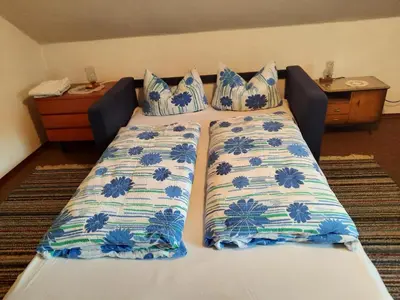 Ein Bett oder Betten in einem Zimmer der Unterkunft Haus Betz