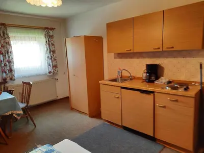 Küche/Küchenzeile in der Unterkunft Haus Betz