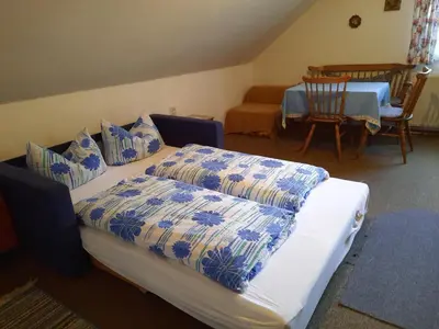 Ein Bett oder Betten in einem Zimmer der Unterkunft Haus Betz