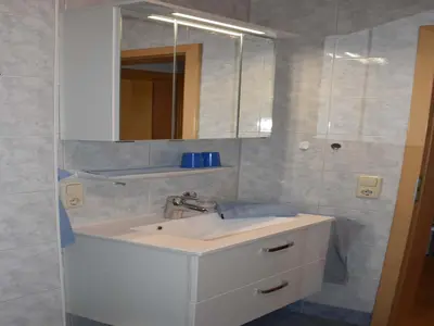 Ein Badezimmer in der Unterkunft Ferienhof Schauer