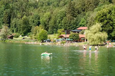 Naturlandschaft in der Nähe der Ferienwohnung