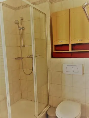 Ein Badezimmer in der Unterkunft Appartement Joli