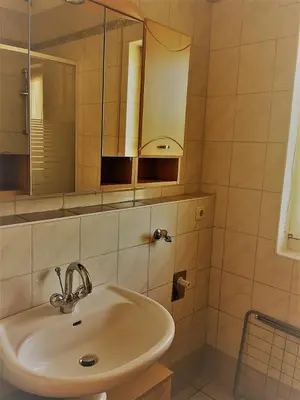 Ein Badezimmer in der Unterkunft Appartement Joli