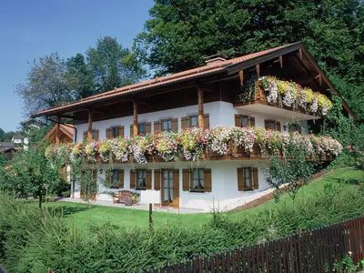 Ein Garten an der Unterkunft Strohmayer Appartements