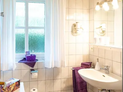 Ein Badezimmer in der Unterkunft Strohmayer Appartements