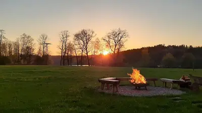 Naturlandschaft in der Nähe der Ferienwohnung