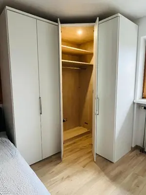 Ein Bett oder Betten in einem Zimmer der Unterkunft Haus Oberland