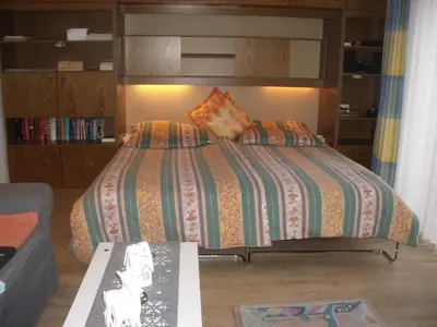 Ein Bett oder Betten in einem Zimmer der Unterkunft Farchanter Alm
