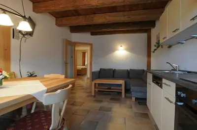 Küche/Küchenzeile in der Unterkunft Stöttnerhof Urlaub auf dem Bauernhof