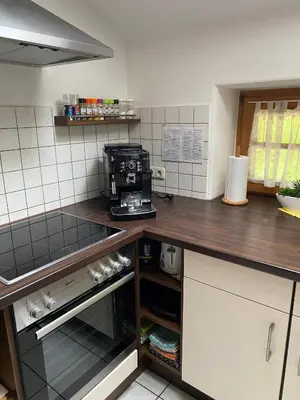 Küche/Küchenzeile in der Unterkunft Ferienwohnung Elisabeth
