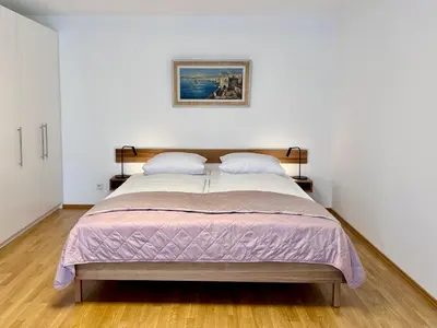 Ein Bett oder Betten in einem Zimmer der Unterkunft Ferienwohnungen Birkenhof Apartments