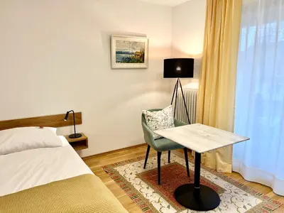 Ein Bett oder Betten in einem Zimmer der Unterkunft Ferienwohnungen Birkenhof Apartments