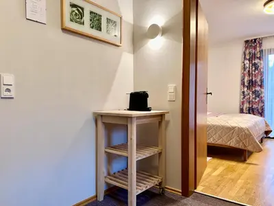Ein Bett oder Betten in einem Zimmer der Unterkunft Ferienwohnungen Birkenhof Apartments