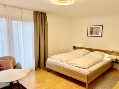 Ein Bett oder Betten in einem Zimmer der Unterkunft Ferienwohnungen Birkenhof Apartments