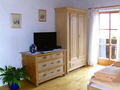 TV/Unterhaltungsangebot in der Unterkunft Ferienwohnung Schartner