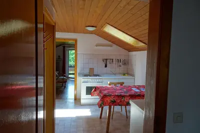 Küche/Küchenzeile in der Unterkunft Haus Strobl