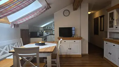 Küche/Küchenzeile in der Unterkunft Gästehaus Maria