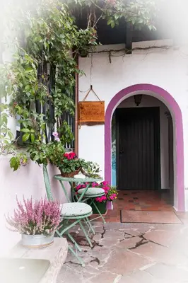 Ein Garten an der Unterkunft Gästehaus Sattlerhof
