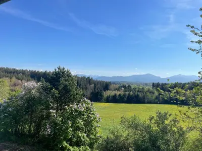 Naturlandschaft in der Nähe des Ferienhauses