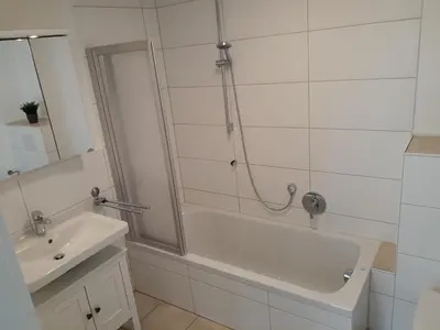 Ein Badezimmer in der Unterkunft Ferienwohnung Zürcher