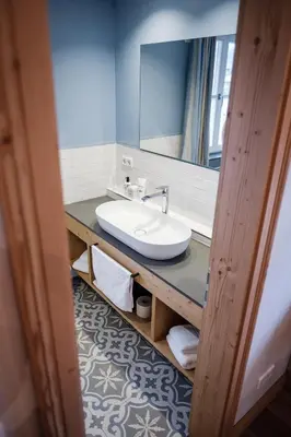 Ein Badezimmer in der Unterkunft Landhaus am Stein
