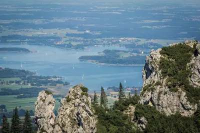 Naturlandschaft in der Nähe der Ferienwohnung